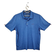 Polos Shirts GREG NORMAN Mens XL Polo Shirt Blue Short Sleeve Polyester