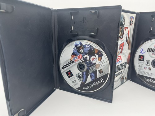 John MADDEN 2004 and 2007 Video Games Set of 2 Play Station 2 - Picture 4 of 8