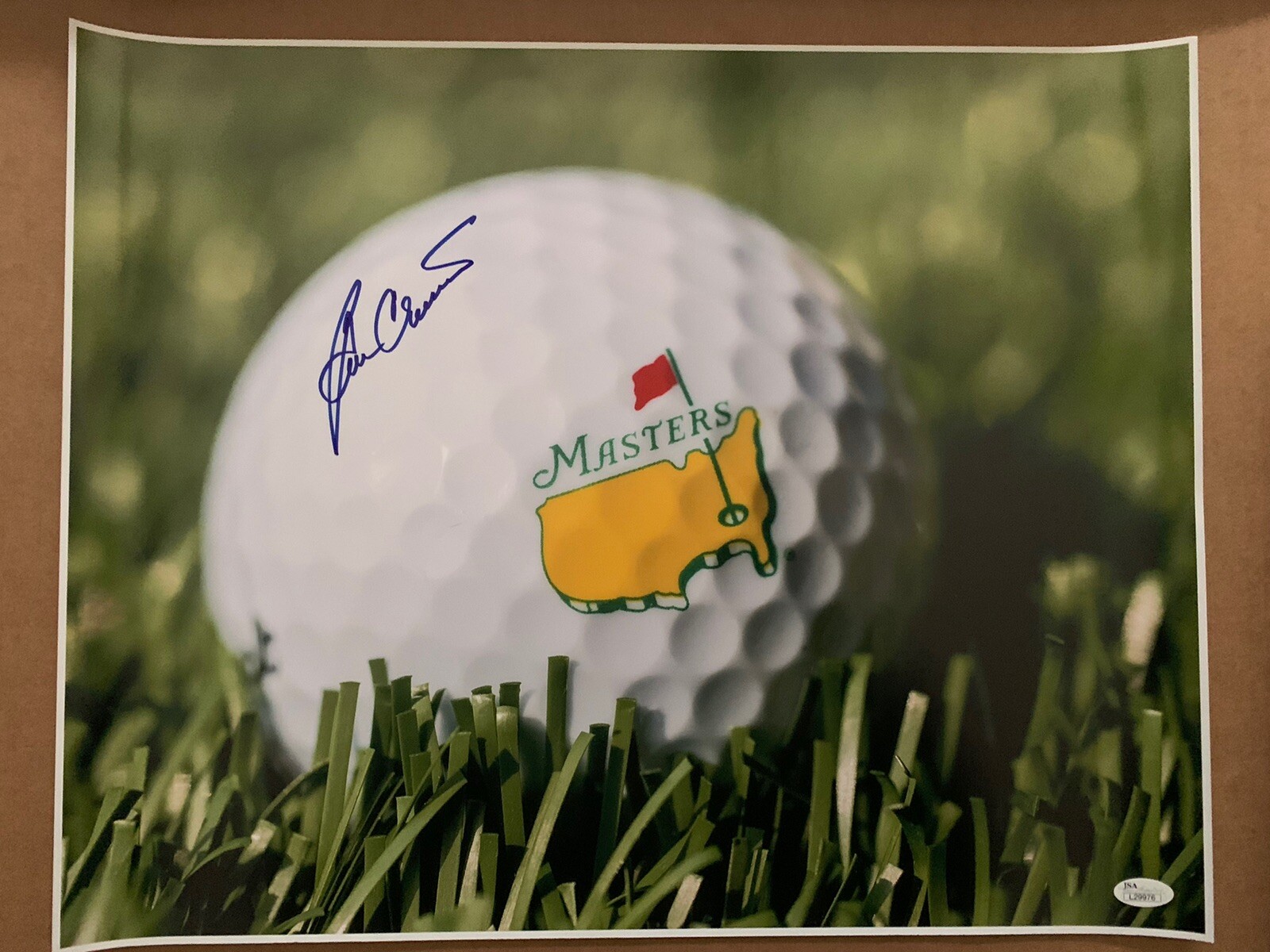 Ben Crenshaw Autographed Signed Masters 16x20 PGA Golf Photo JSA 