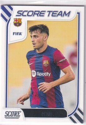 Panini FIFA Score 2023-24 Soccer Cards No. 14 Pedri Score Team