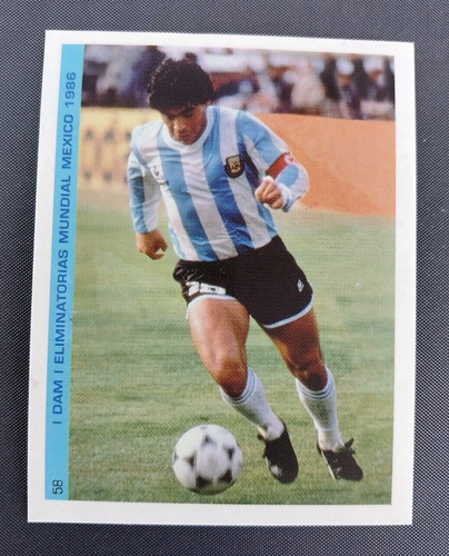 2001 Promo Figus Argentina Diego Maradona 1986 FIFA World Cup Sticker Set (5x) - Picture 2 of 7