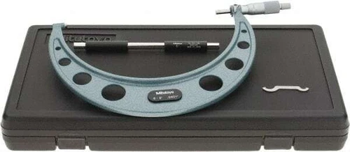 Mitutoyo 8 to 9" Range, 0.0001" Graduation, Mechanical Outside Micrometer Rat...