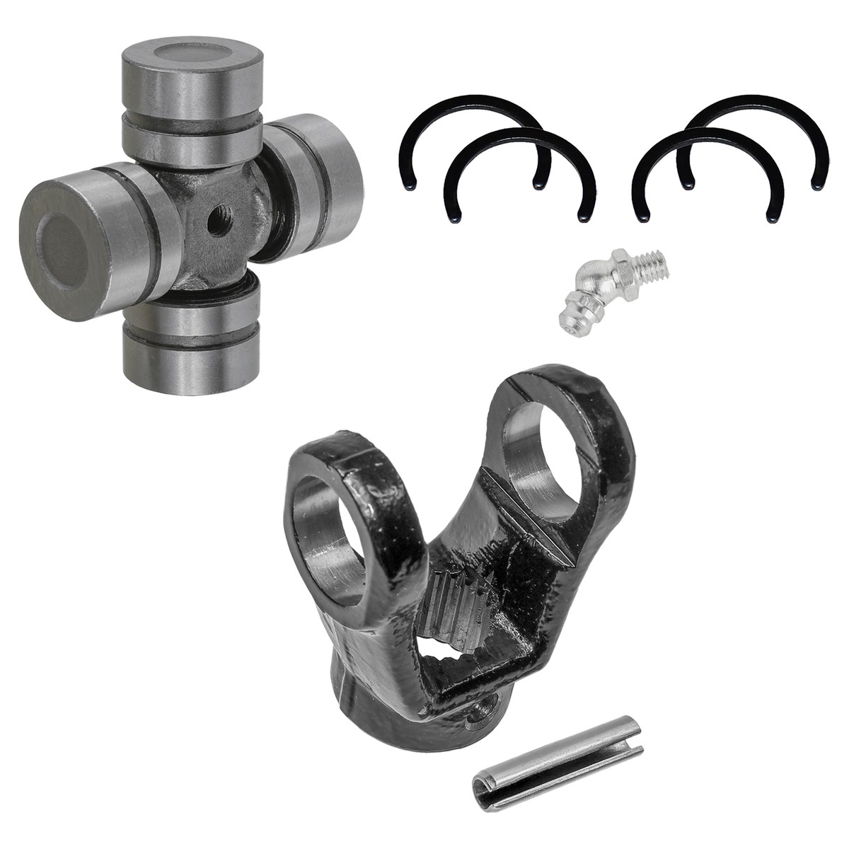 Polaris RZR Yoke Caltric Front Propeller Shaft Yoke Replacement For Polaris RZR 4 XP 900 2012-2013 Polaris Repair Kit