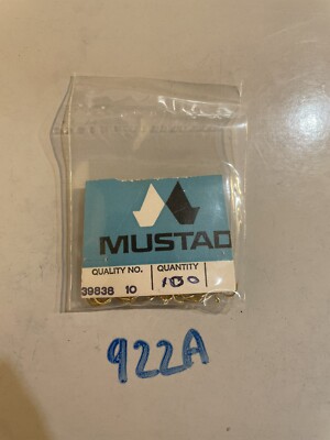 Mustad Haken Qualität Nr. 39838 Größe 10 Menge. 100/Fliegenbinden Ab Set Haken
