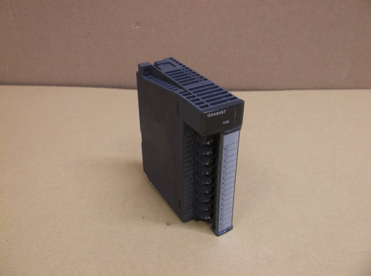 QX48Y57 Mitsubishi DEMO PLC 15-I/O 8-In & 7-Out Module Card | eBay