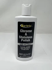STAR BRITE 82708 Marine Grade Chrome & Stainless Steel Cleaner, Polish