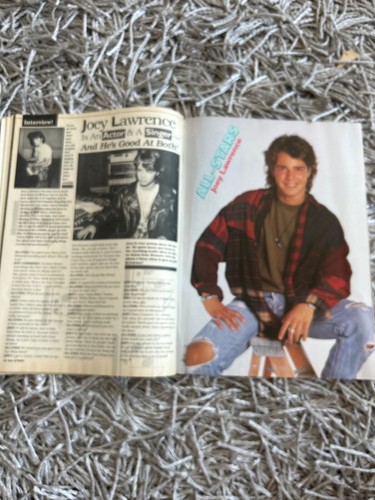 Teen Beat All Stars Magazine February 1993 Luke Perry Centerfold Shannen Doherty - Picture 3 of 4