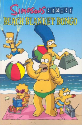 SIMPSONS COMICS: BEACH BLANKET BONGO TP USED - GOOD TITAN