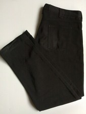 Immortal Exclusive Mens Trousers Black Sz 38 Casual Formal Polyester Dress Pants