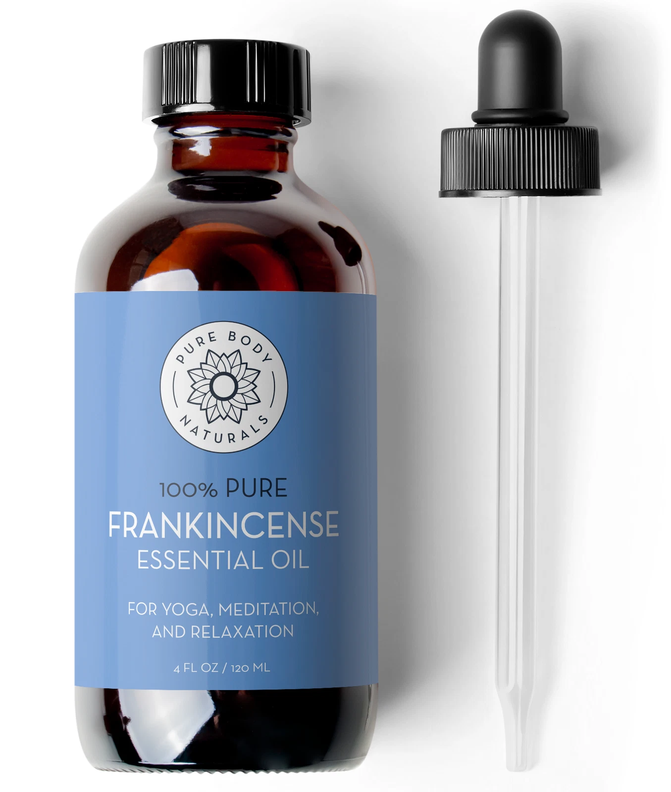 Pure Body Naturals Frankincense Essential Oil, 4 fl oz