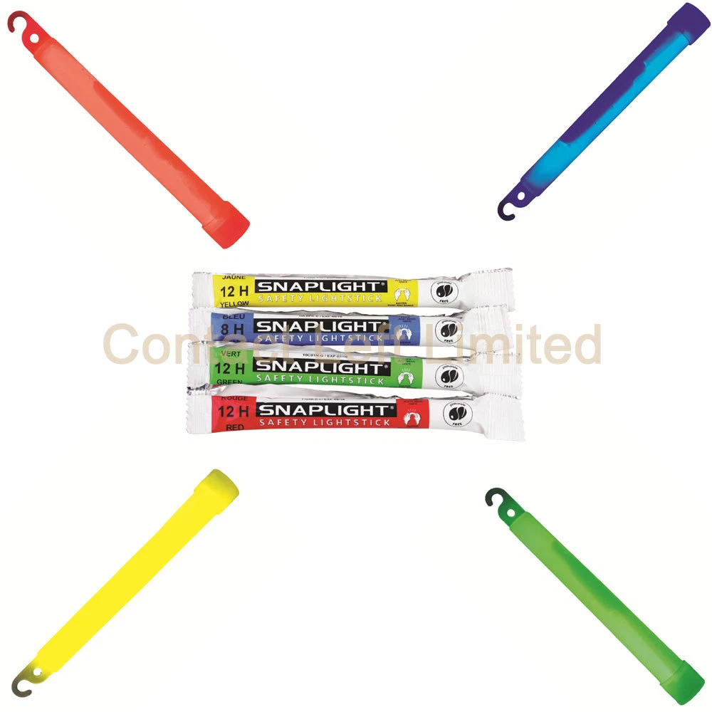 10 (Dix ) - 12 Heures 15.2cm Militaire Chemlight (15cm) Vert Batonnets Lumineux