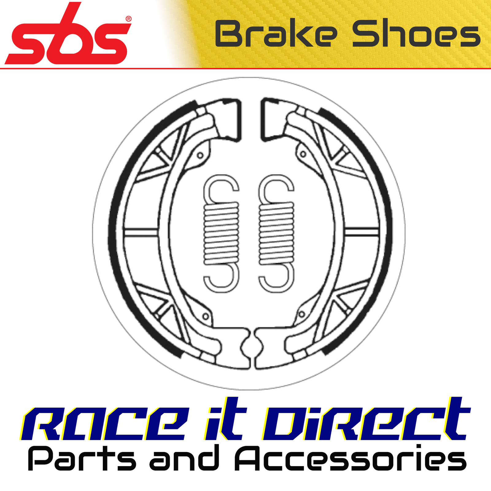 Brake Shoes for APRILIA AMICO 50 LX 1992-1993 Rear SBS