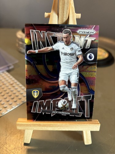 Jack Harrison Instant Impact Panini Prizm Leeds 2022-23