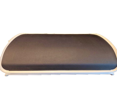 Leitz Ergo WOW verstellbare Fußstütze, Ergonomisches Design Schwarz