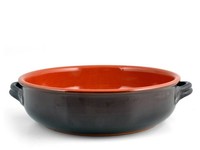 Vulcania Tegame 2 Griffe In Keramik Durchmesser 28 Cm