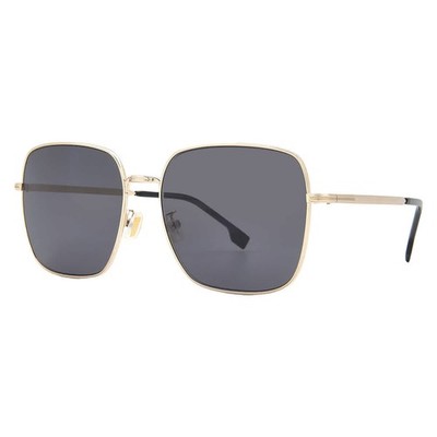 Hugo Boss Dark Grey Square Unisex Sunglasses BOSS 1613/F/SK 0J5G/IR 59