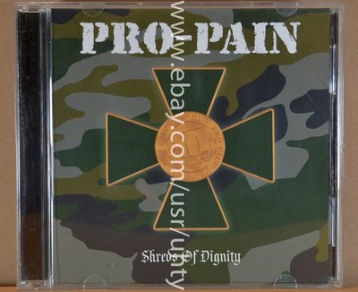 PRO-PAIN SHREDS OF DIGNITY RARE UKR ORIGINAL HARDCORE PUNK GROOVE METAL CD