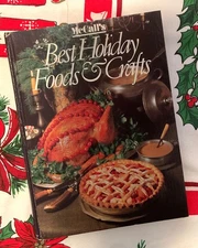 VTG MC CALL'S 'BEST HOLIDAY FOODS & CRAFTS' 1986 BY THE MCCALL PUB. CO. HB EXC.