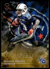 2014 TOPPS VALOR SPEED KENDALL WRIGHT #191 TENNESSEE TITANS 1592