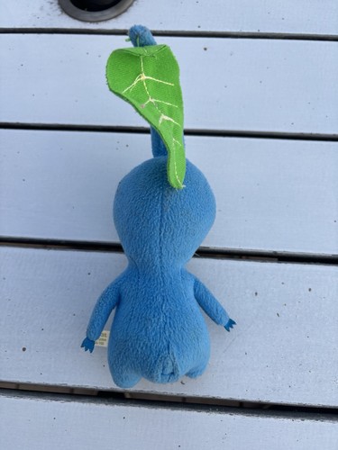 Pikmin C2001 Blue Leaf Sanei Beanie 2001 Plüschtier 6 Zoll Stofftier Puppe Japan - Bild 5 von 5