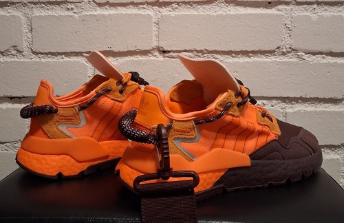 Adidas Ivy Park Nite Jogger Shoes Maroon Solar Orange Mens 7 FX5138 - Picture 12 of 15