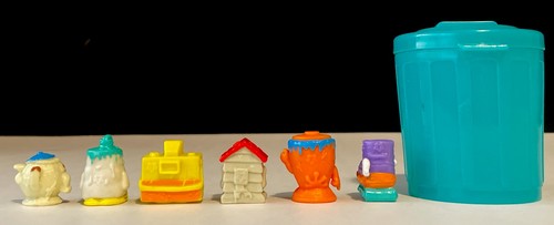 The Trash Pack Series 3 ~ Figures W/Bin Set Of 7~ Hard Rubbish Team Moose Wave 1 - Picture 9 of 15