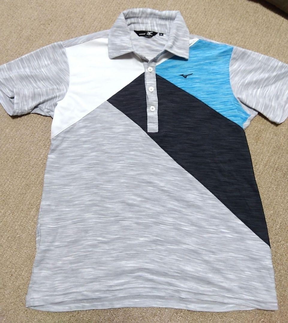 Mizuno Geometric Polo Shirt Size M Men Rare Golf Model JPN Limited Edition VHTF