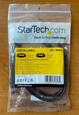 StarTech.com 3ft. Shielded External eSATA Cable M/M