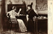 CPA Salon de Paris H. TENRE La Lettre (866979)