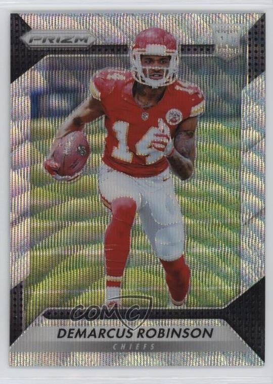 2016 Panini Prizm Blue Wave 76/149 Demarcus Robinson #224 Rookie RC 6o3