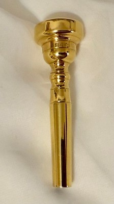 LASKEY 84C Trumpet mthp GOLD PLATE 24 throat