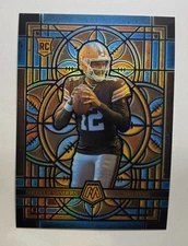 2025 Mosaic Football - JUMBO Stained Glass Shaduer Sanders #7 Stained Glass (RC)