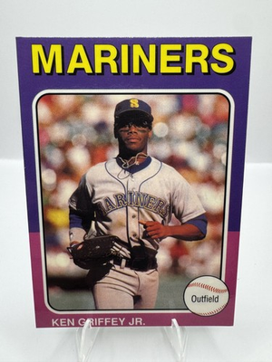 #ad 1991 KEN GRIFFEY JR Oddball Seattle Mariners HOF Free Ship 1665 $5.51