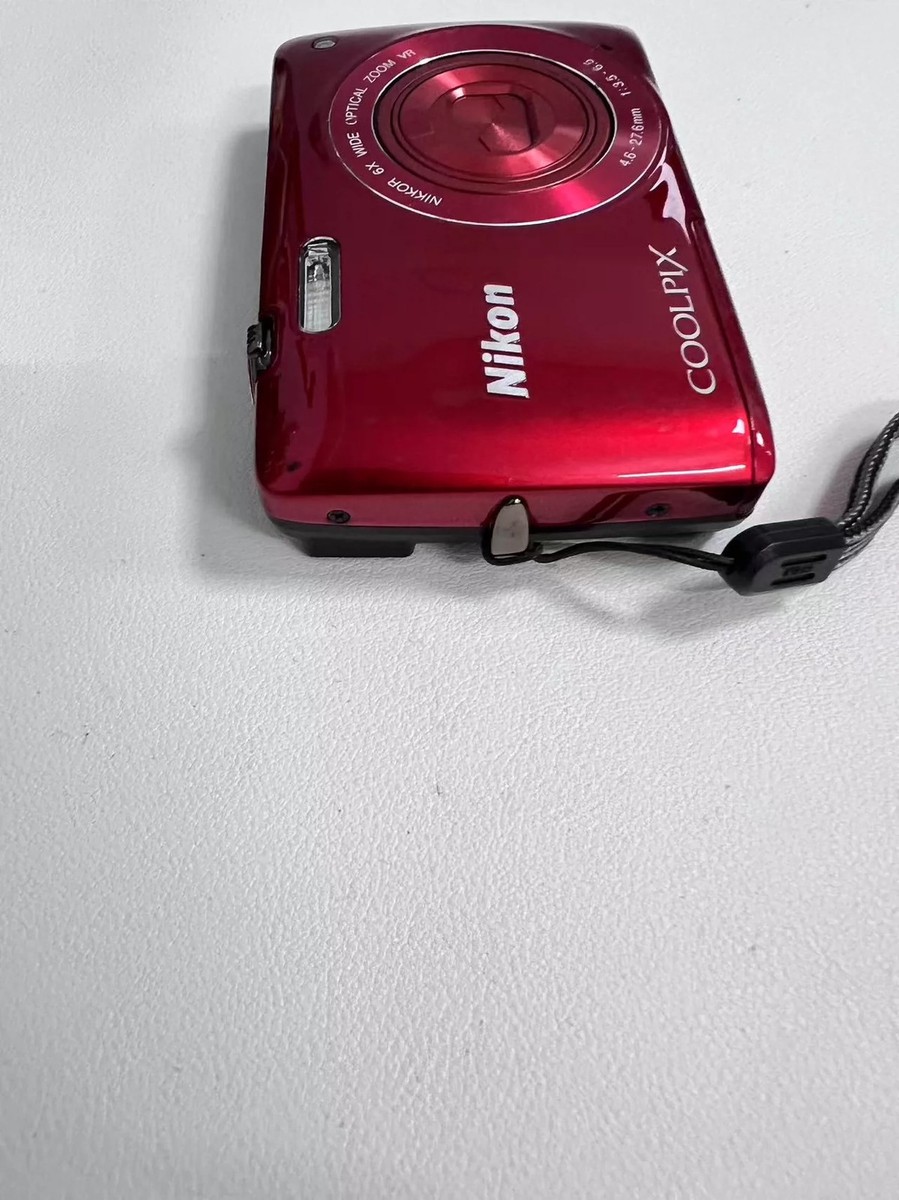 Nikon ニコン COOLPIX S4400 レッド #B8 Nikon COOLPIX S4400 Digital Camera 6x WIDE OPTICAL ZOOM VR