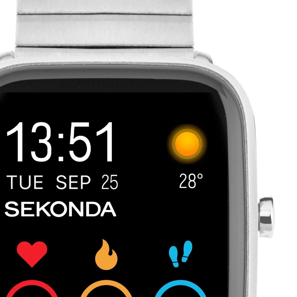Sekonda Motion Plus Smart Watch Silver RRP £74.99 Model 30221 - Image 2 of 4