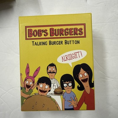 Bob's Burgers Talking Burger Button by Running Press 2017