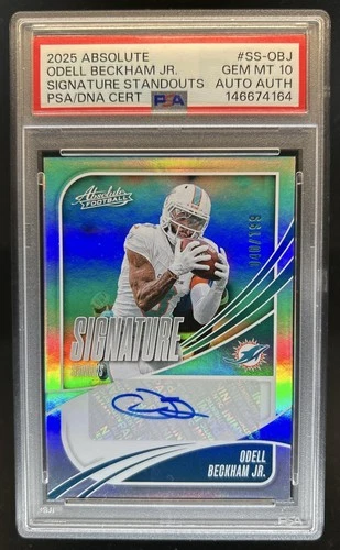 2025 Panini Absolute Odell Beckham Jr. Base (PSA 10)