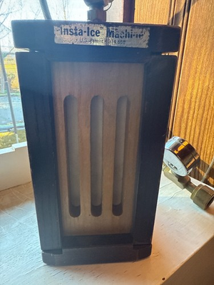 #ad #ad “Insta Ice” Vintage Dry ice machine model 460 U.S Patent 4374658 $849.99