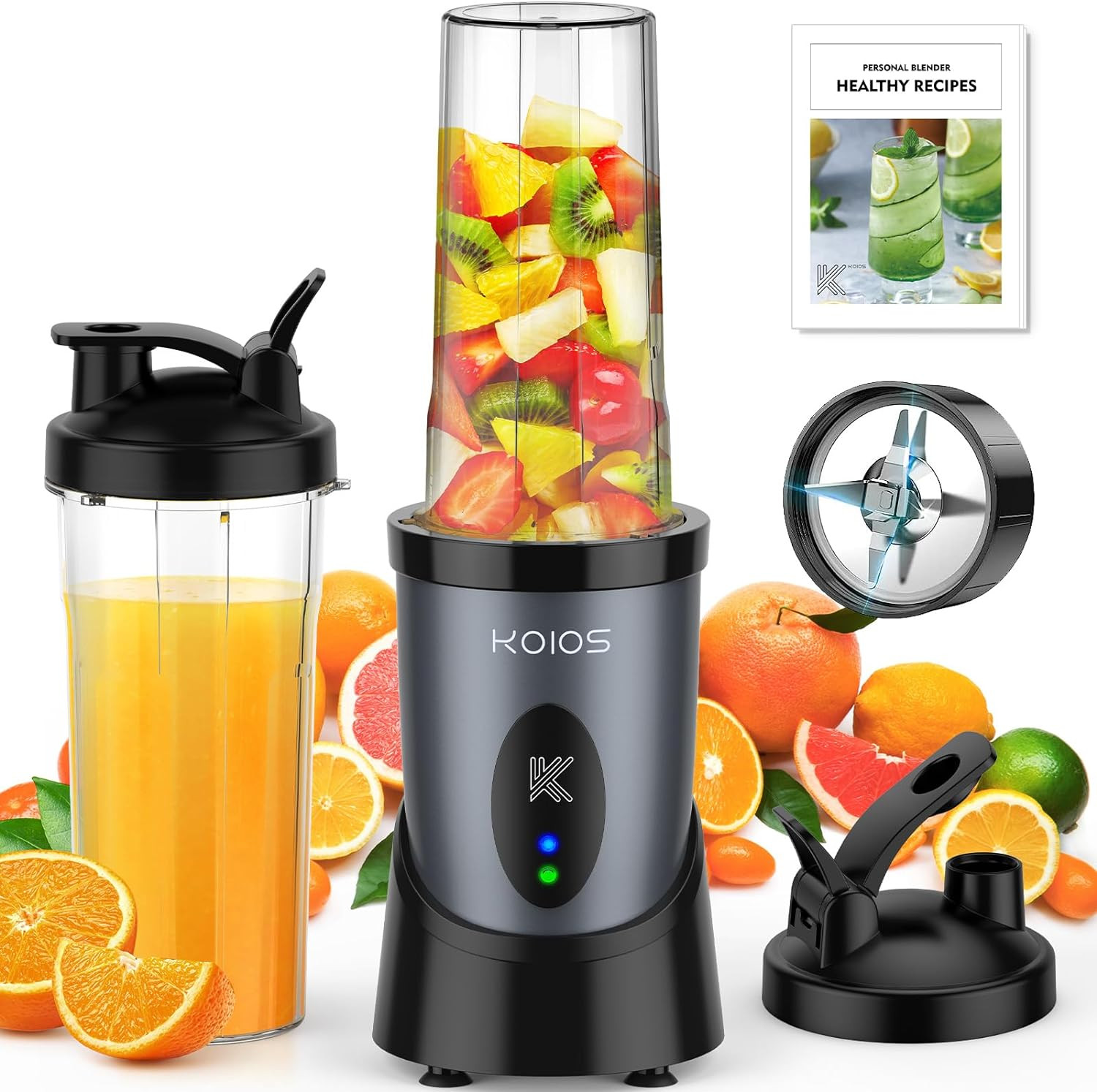 Smoothie Blender, 900W Personal Blender for Shakes and Smoot