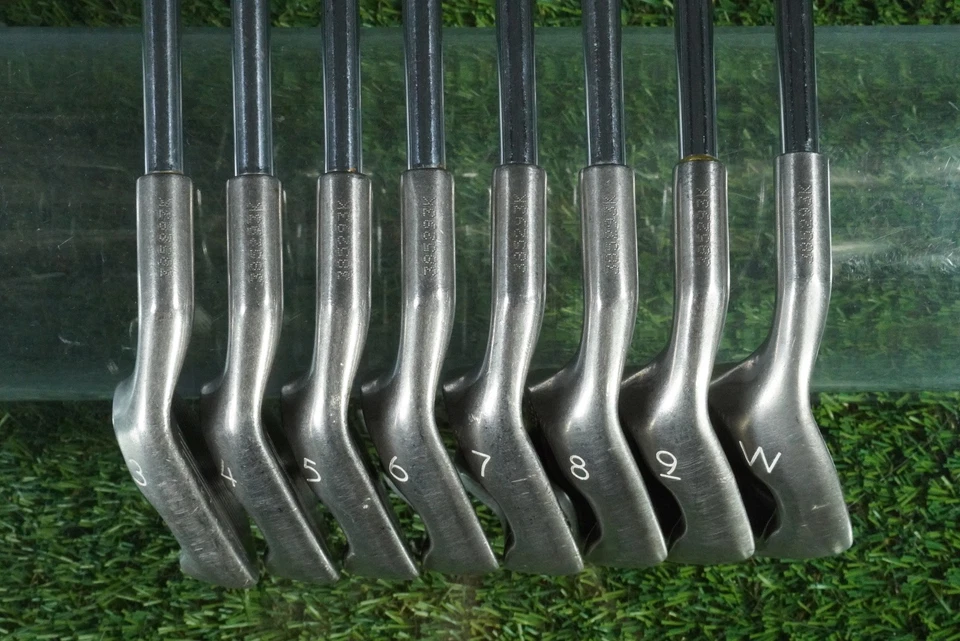 PING ZING KARSTEN IRONS SET 3-PW STEEL STIFF JZ SHAFT BLACK DOT LH LEFTY ~ NICE! - Image 4 of 4