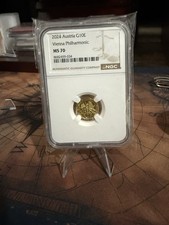 NGC MS70 2024 Austria G10E Vienna Philharmonic 1/10th Oz Gold