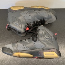Air Jordan 6 Retro GS 'Hyper Pink' Shoes Youth Size 6Y Black Athletic Sneakers