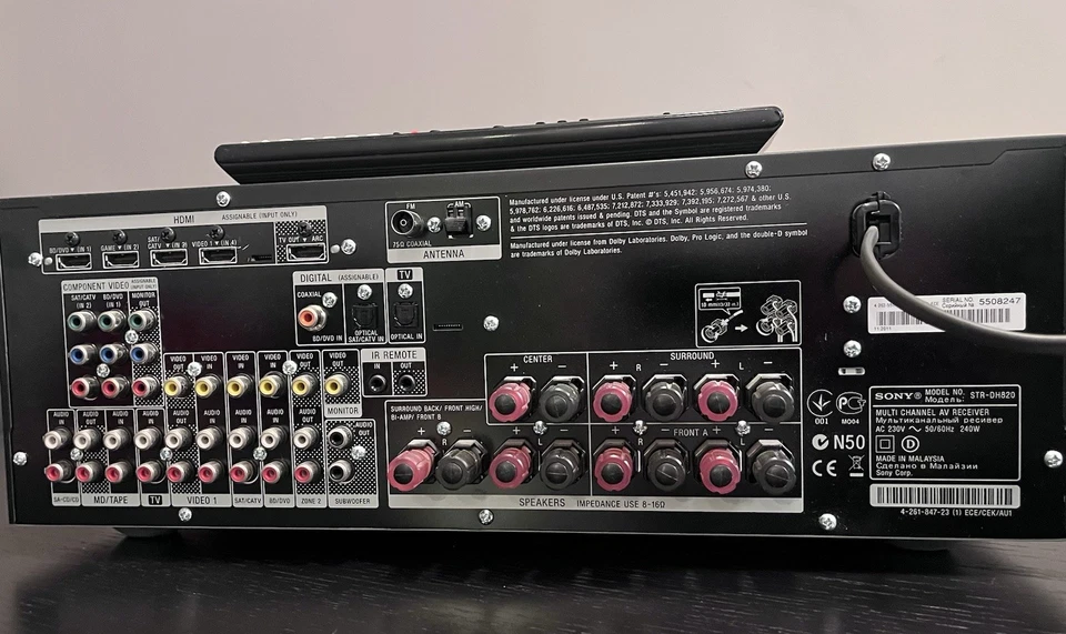 Home Theater sintoamplificatore SONY STR-DH820 - Immagine 3 di 4