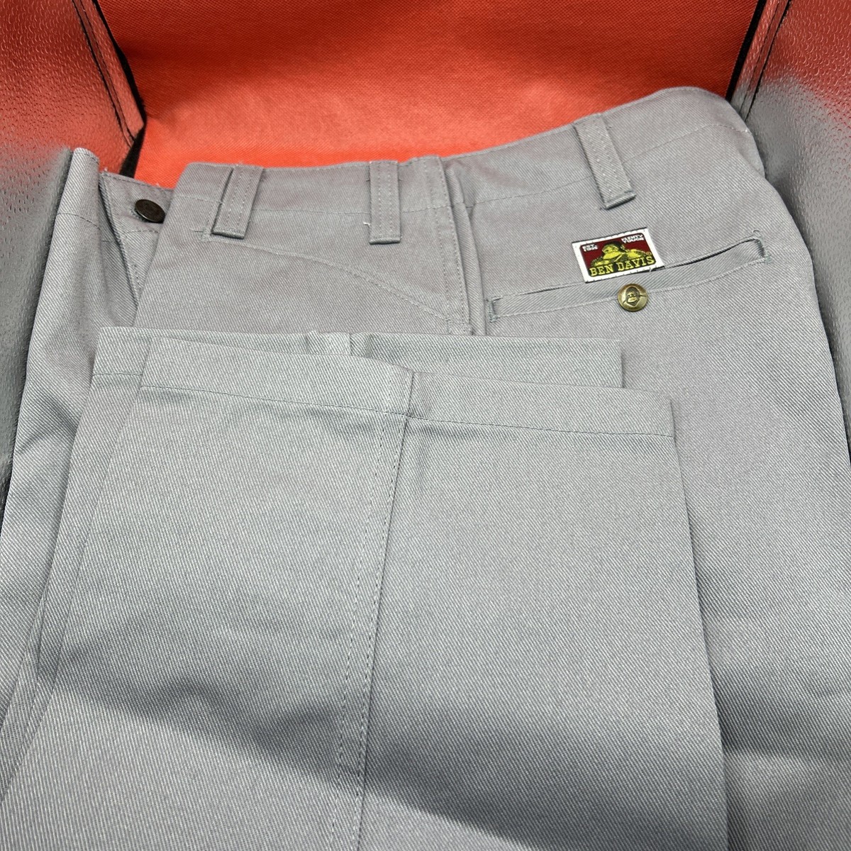 NEW Ben Davis The Classic 50/50 Blend Light Gray Work Pants