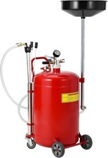 20 Gallon Waste Oil Drain Tank Oil Drain Vacuum And Extractor For Oil Change