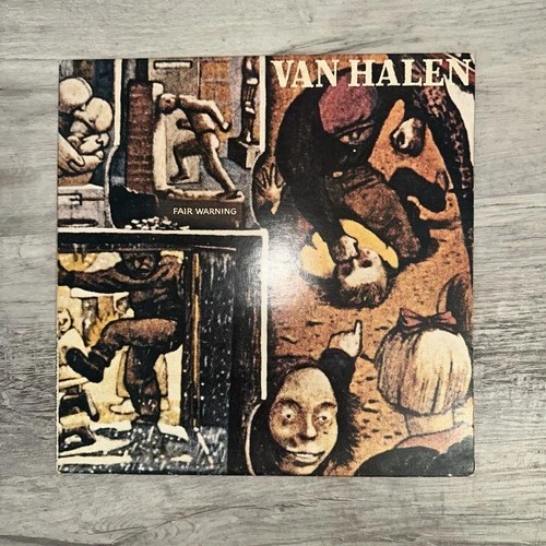 Van Halen Fair Warning 1st Press Vinyl Lp