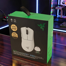 Razer DeathAdder V4 Pro White Wireless Gaming...
