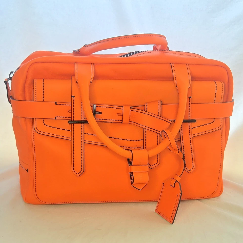 REED KRAKOFF «Боец» взлетно-посадочная полоса ColorBlock кожаная сумка Дамская сумка сумка сумка с короткими ручками  - Изображение 2 из 4