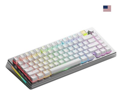 Glorious PC Gaming Race GMMK 3 Pro HE GLO-KB-GMMK3-PRO-75-PB-HE-WL-SIL-US