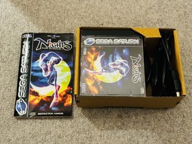 Sega Saturn Nights Into Dreams + 3D Control Pad Boxset | *CIB* | *RARE*